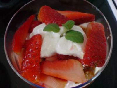 Erdbeer-Becher - Rezept