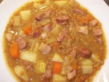 Eintopf - Linseneintopf - Rezept