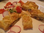 Garnelen & Champignons im Teigmantel - Rezept