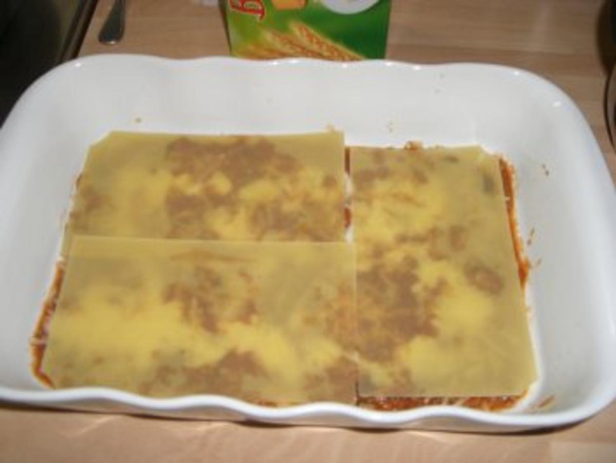 Lasagne mit Hackfleisch - Rezept - Bild Nr. 4