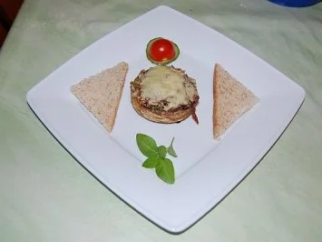 gefüllte Riesenchampignons - Rezept - Bild Nr. 4