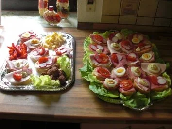 Rezept: belegte Baguttescheiben Bild Nr. 2 belegte Baguttescheiben - Rezept - Bild Nr. 2