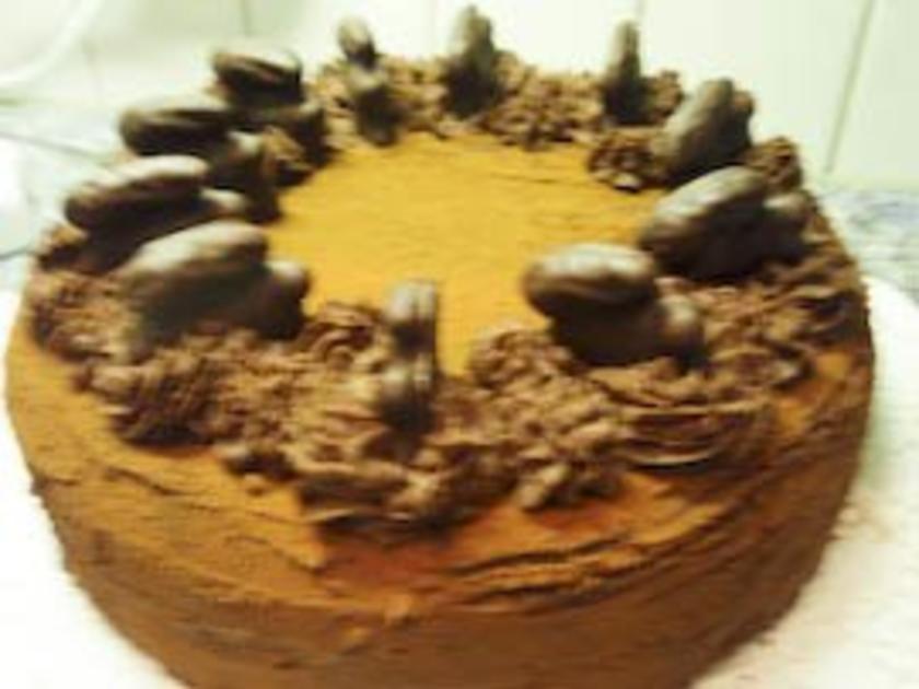 Torte: Orangen Trüffel Torte - von caramaus