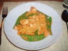 Bandnudeln mit Thai-Curry-Sauce - Rezept