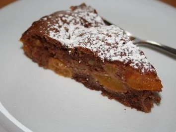 Schokoladenkuchen mit Aprikosen - Rezept - Bild Nr. 4