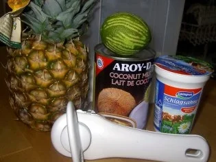Kokospudding mit beschwippster Ananas - Rezept - Bild Nr. 2