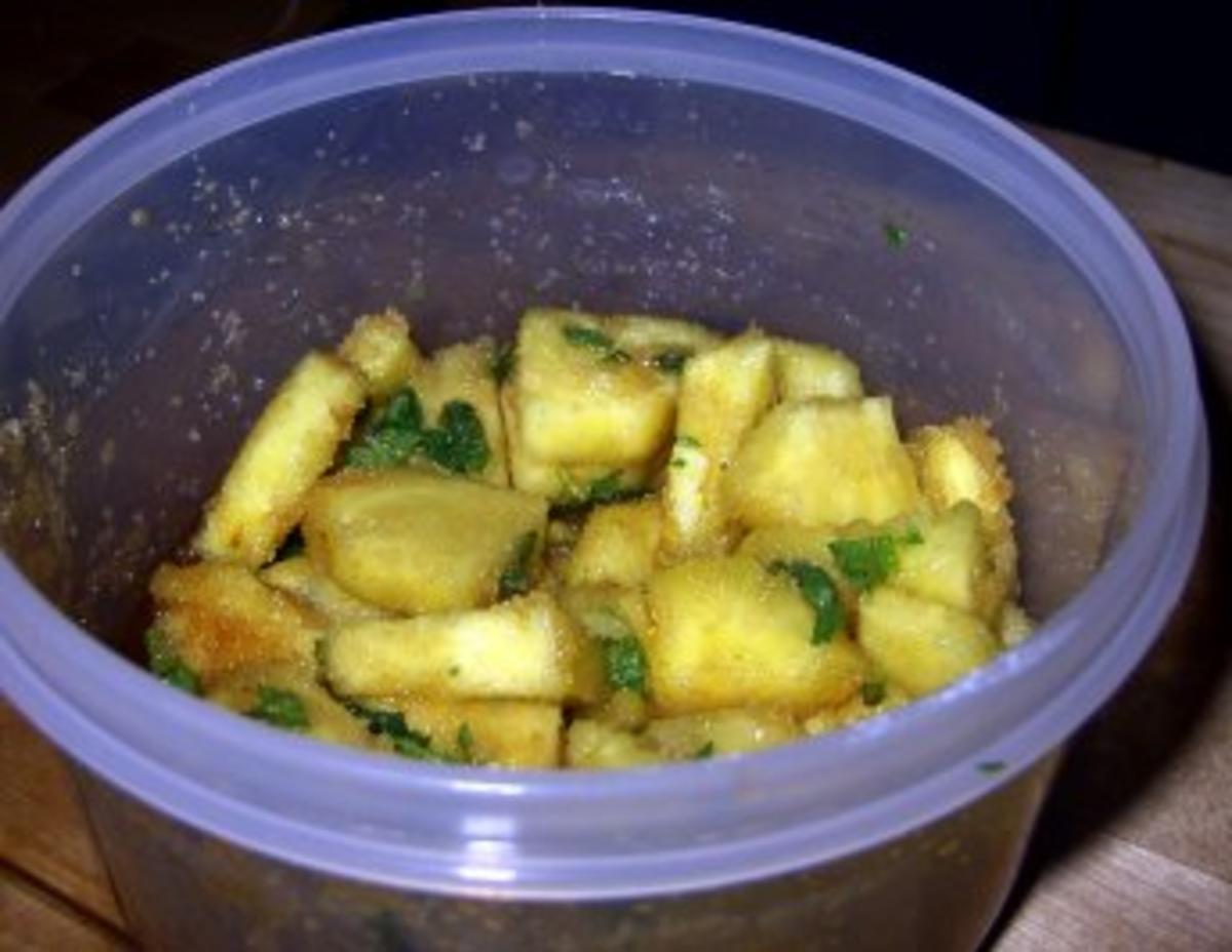 Kokospudding mit beschwippster Ananas - Rezept - Bild Nr. 7