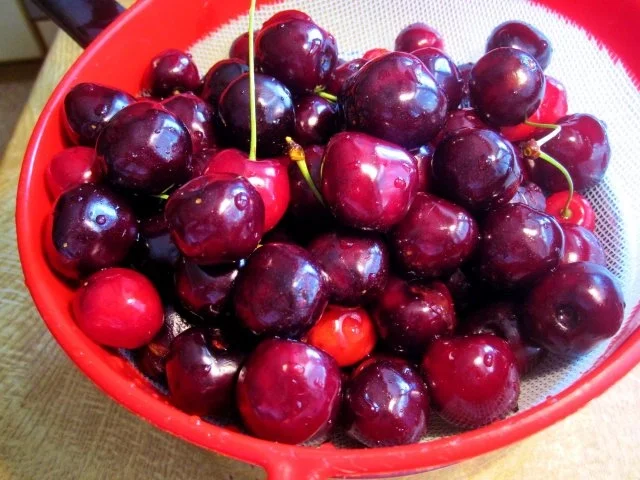 Rezept: Kirsch-Kompott - zu Pfannkuchen oder Waffeln Kirsch-Kompott - zu Pfannkuchen oder Waffeln - Rezept