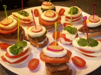 kleiner Snack zum Fernsehen - Rezept