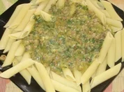 Fleisch – Penne mit Hackfleischcurry a’la Manfred - Rezept
