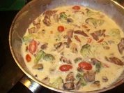 Rahmgeschnetzeltes - Rezept