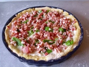 Zitronen-Speck-Fladen mit Basilikum - Rezept - Bild Nr. 8