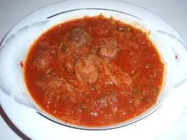 Fleisch: Szegediner Gulasch - Rezept