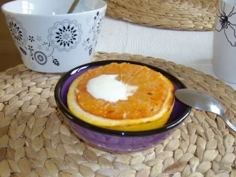 Gratinierte Grapefruit mit Zitronenschmand - Rezept - Bild Nr. 2