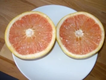 Gratinierte Grapefruit mit Zitronenschmand - Rezept - Bild Nr. 3