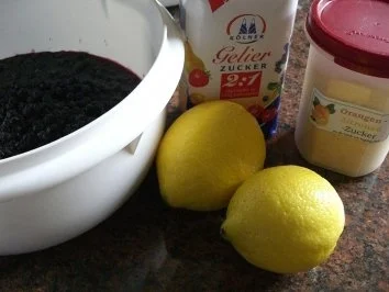 M+G:   BLAUBEER - MARMELADE - Rezept - Bild Nr. 2