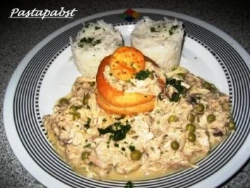 Rezept: Hühnerfrikassee - Ragout Fin Hühnerfrikassee - Ragout Fin - Rezept