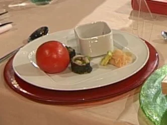 Makirolle mit Ente und Ingwerwurzel (Hans Werner Olm) - Rezept