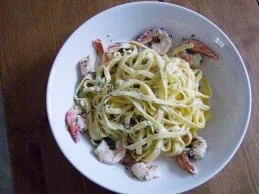 Fettucine mit Garnelen-Dill-Sauce - Rezept - Bild Nr. 4