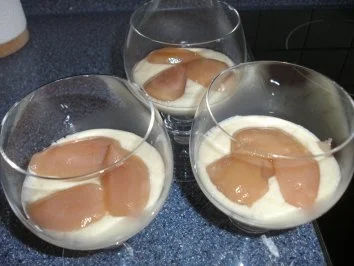 Quark-Vanillecreme mit Birnen - Rezept - Bild Nr. 3