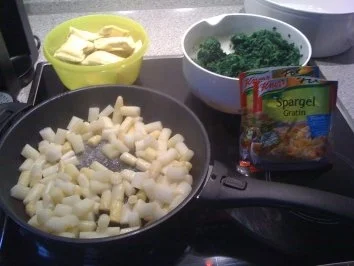 Rezept: Maultaschen-Gratin Bild Nr. 2 Maultaschen-Gratin - Rezept - Bild Nr. 2