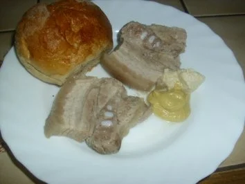 Rezept: Schweinebauch am Abend Schweinebauch am Abend - Rezept