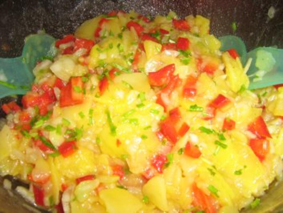 Kartoffel-Paprika-Salat - Rezept - Bild Nr. 7