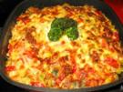 Gratiniertes Sesam-Schweinelendchen mit Gemüse - Rezept