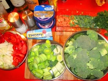 Rezept: Gratiniertes Sesam-Schweinelendchen mit Gemüse Bild Nr. 5 Gratiniertes Sesam-Schweinelendchen mit Gemüse - Rezept - Bild Nr. 5