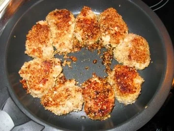 Rezept: Gratiniertes Sesam-Schweinelendchen mit Gemüse Bild Nr. 7 Gratiniertes Sesam-Schweinelendchen mit Gemüse - Rezept - Bild Nr. 7