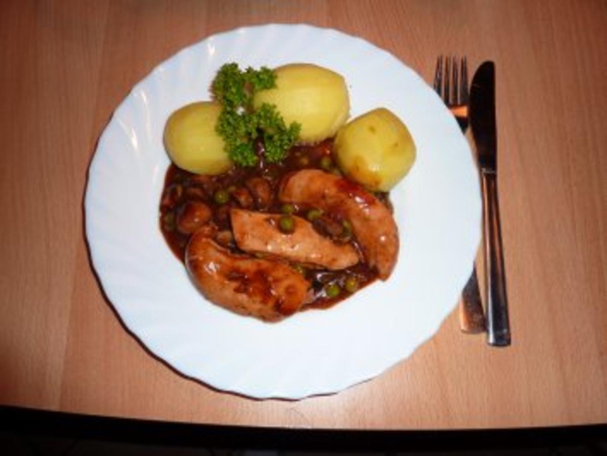 Fl/Huhn: Hähnchenfilet in Champignonsauce - Rezept - Bild Nr. 6