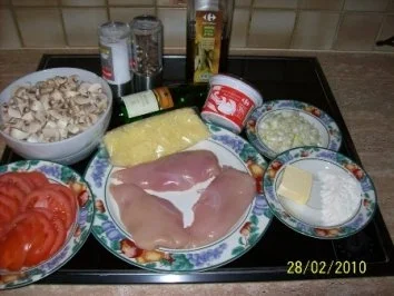 Gratinierte Champignon-Putenschnitzel mit Gouda - Rezept - Bild Nr. 3