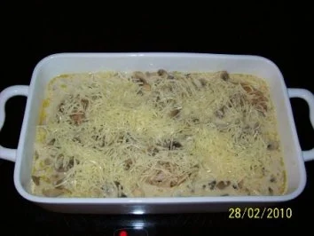 Gratinierte Champignon-Putenschnitzel mit Gouda - Rezept - Bild Nr. 8