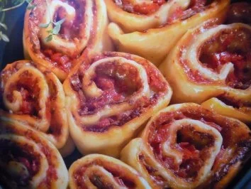 Rezept: Pizza-Schnecken Pizza-Schnecken - Rezept