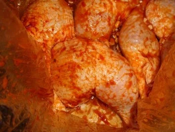 Hähnchenkeulen fruchtig mariniert - Rezept - Bild Nr. 2