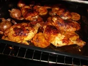 Hähnchenkeulen fruchtig mariniert - Rezept