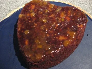 Schoko-Apfelkuchen - Rezept - Bild Nr. 3