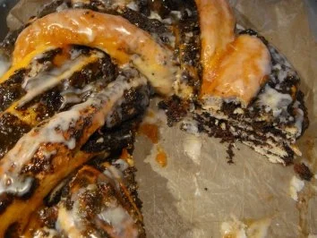 Rezept: Kuchen: Mohnzopf/Nusszopf Bild Nr. 2 Kuchen: Mohnzopf/Nusszopf - Rezept - Bild Nr. 2