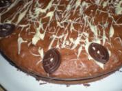 TORTE- "Schoko- Preiselbeer- Torte" - Rezept
