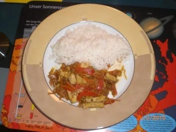 Rezept: Chinapfanne mit Pute Chinapfanne mit Pute - Rezept