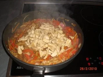 Rezept: Chinapfanne mit Pute Bild Nr. 8 Chinapfanne mit Pute - Rezept - Bild Nr. 8