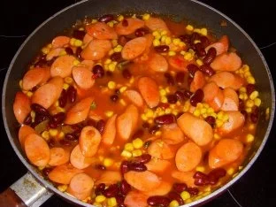 Würstchen á la Chili con Carne - Rezept - Bild Nr. 4