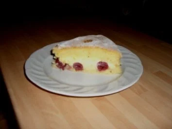 Fettarme Kirschkuchen - Rezept
