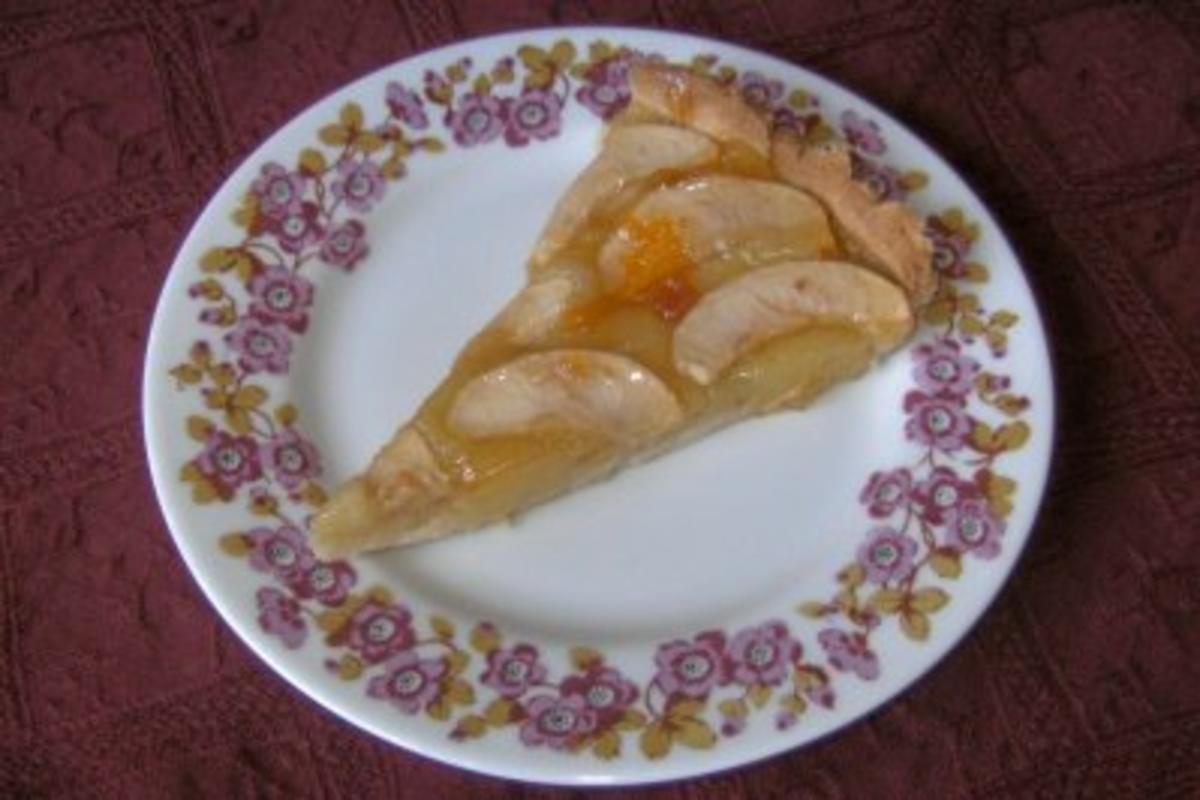 Französische Apfeltarte