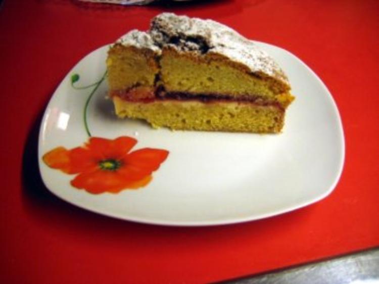 Gefüllter Vanillekuchen - Rezept mit Bild - kochbar.de
