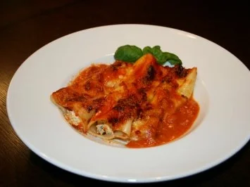 Cannellonie gefüllt mit Ricotta - Rezept