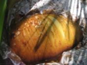 Folienkartoffel mit Kräuter-Soße - Rezept