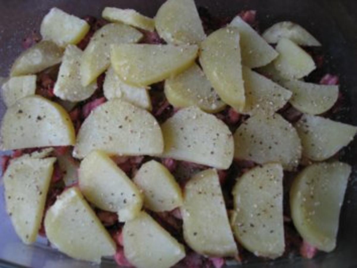 Kartoffelgratin mit Speck . - Rezept - Bild Nr. 3