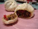 Baozi mit Gemüse-Hackfleisch Füllung - Rezept