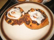 Backwaren: Nuß-Nutella-Rosinen Schneckla - Rezept